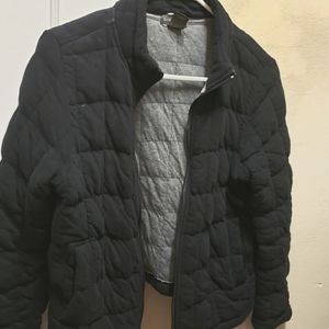 Banana Republic Black Fall quilted jacket